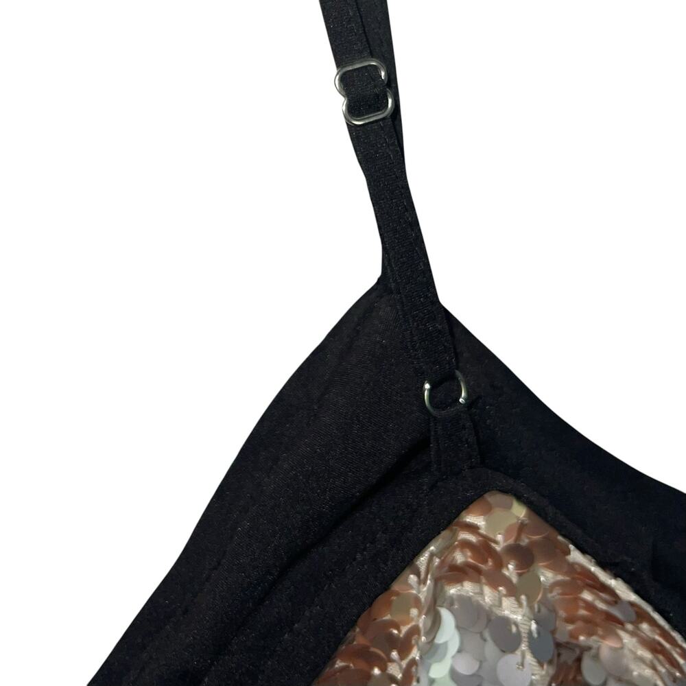 1.State Sequin Top Meteallic Cami - Picture 8 of 12